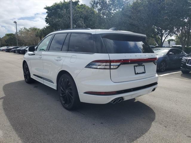 new 2025 Lincoln Aviator car, priced at $78,150