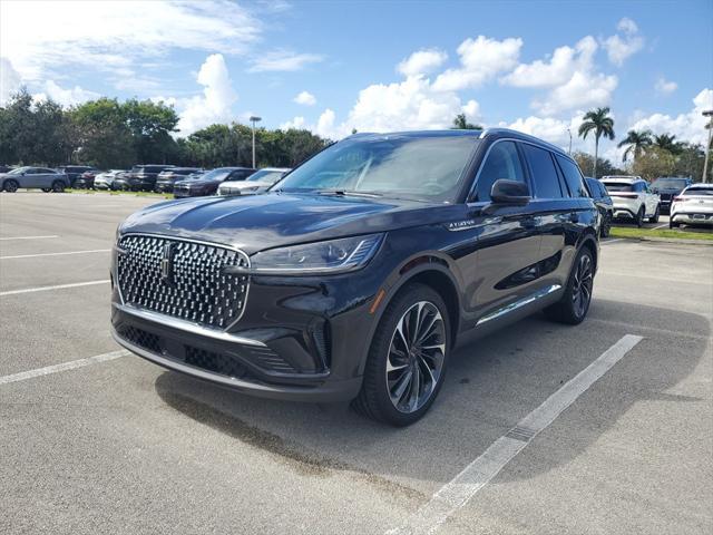 new 2025 Lincoln Aviator car, priced at $76,400