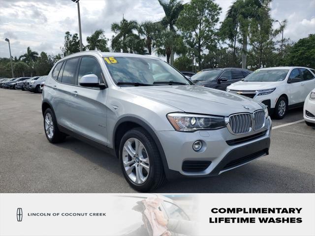 used 2015 BMW X3 car, priced at $16,352