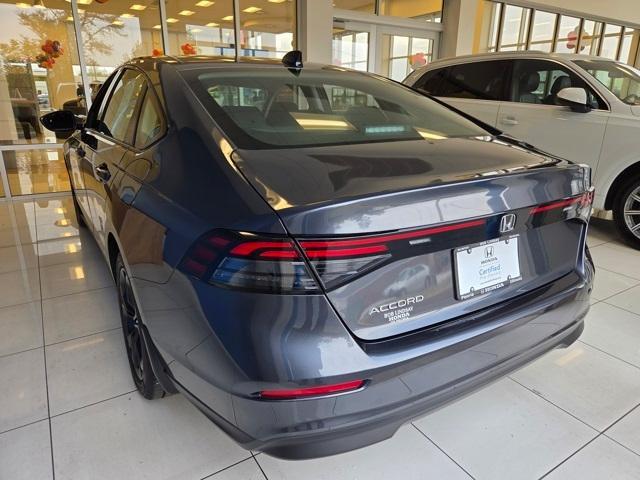 used 2025 Honda Accord car, priced at $27,227