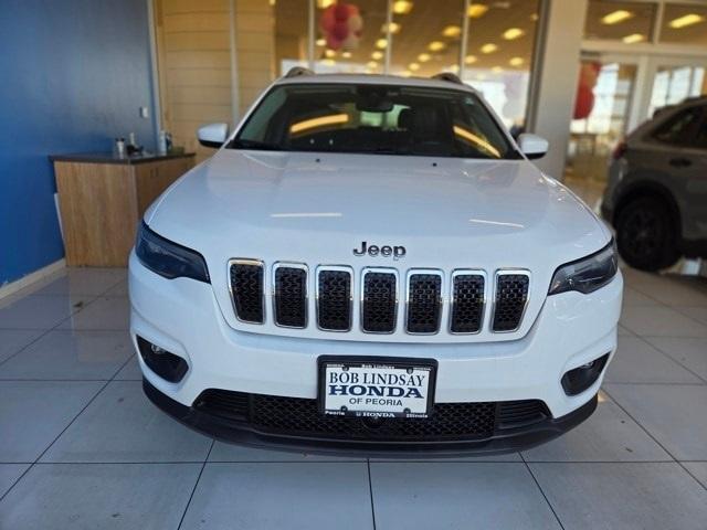 used 2021 Jeep Cherokee car, priced at $19,897