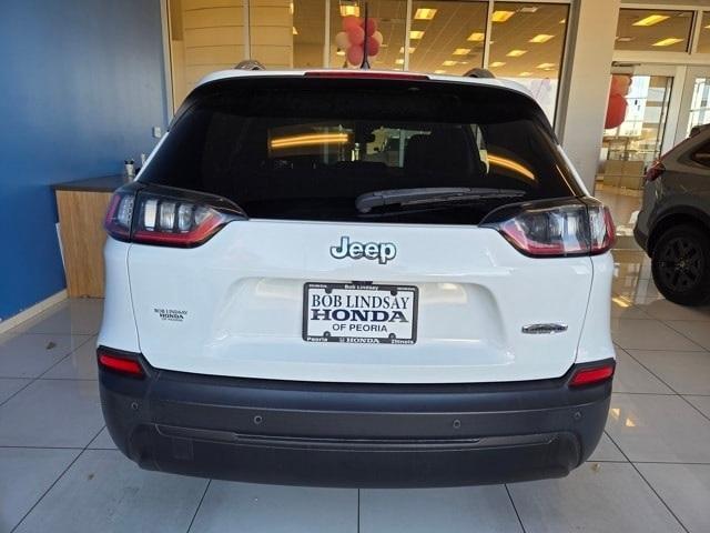 used 2021 Jeep Cherokee car, priced at $19,897