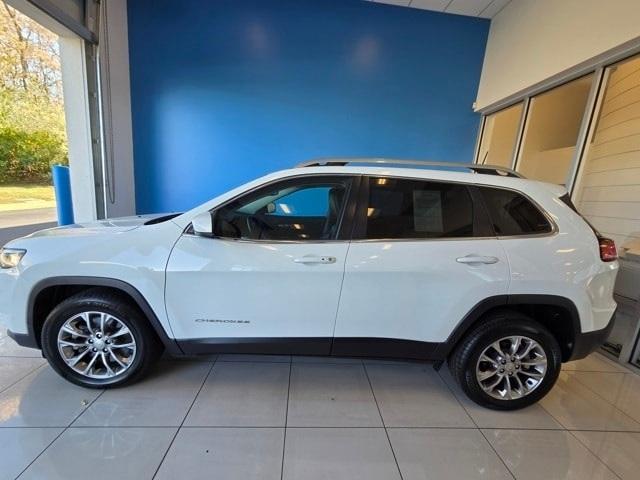 used 2021 Jeep Cherokee car, priced at $19,897