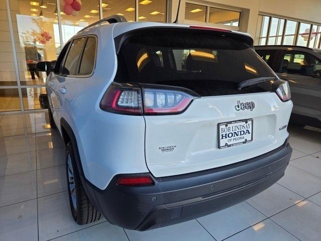 used 2021 Jeep Cherokee car, priced at $19,897