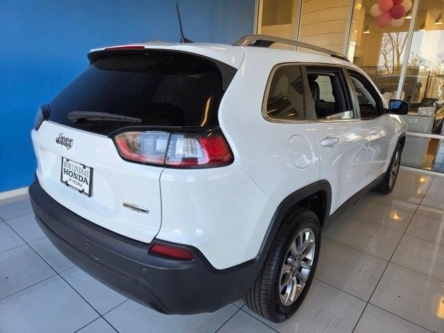 used 2021 Jeep Cherokee car, priced at $19,897
