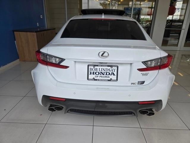 used 2015 Lexus RC F car, priced at $34,750