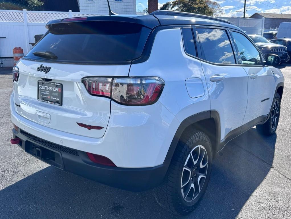 used 2025 Jeep Compass car, priced at $23,750