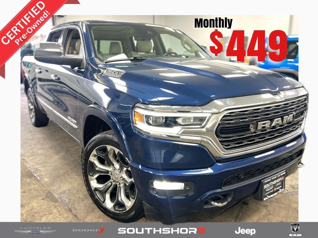 used 2021 Ram 1500 car, priced at $33,850