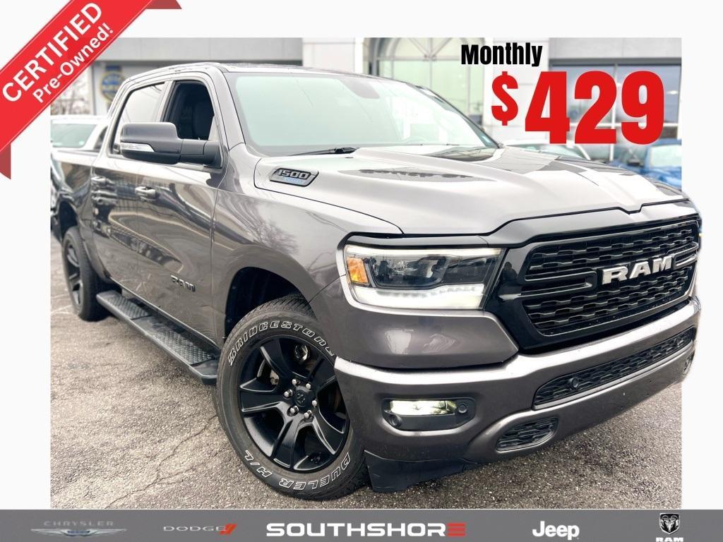 used 2022 Ram 1500 car, priced at $34,850