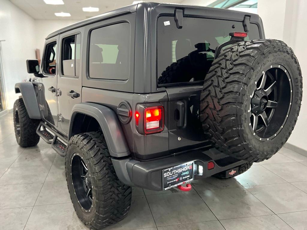 used 2020 Jeep Wrangler Unlimited car, priced at $36,750