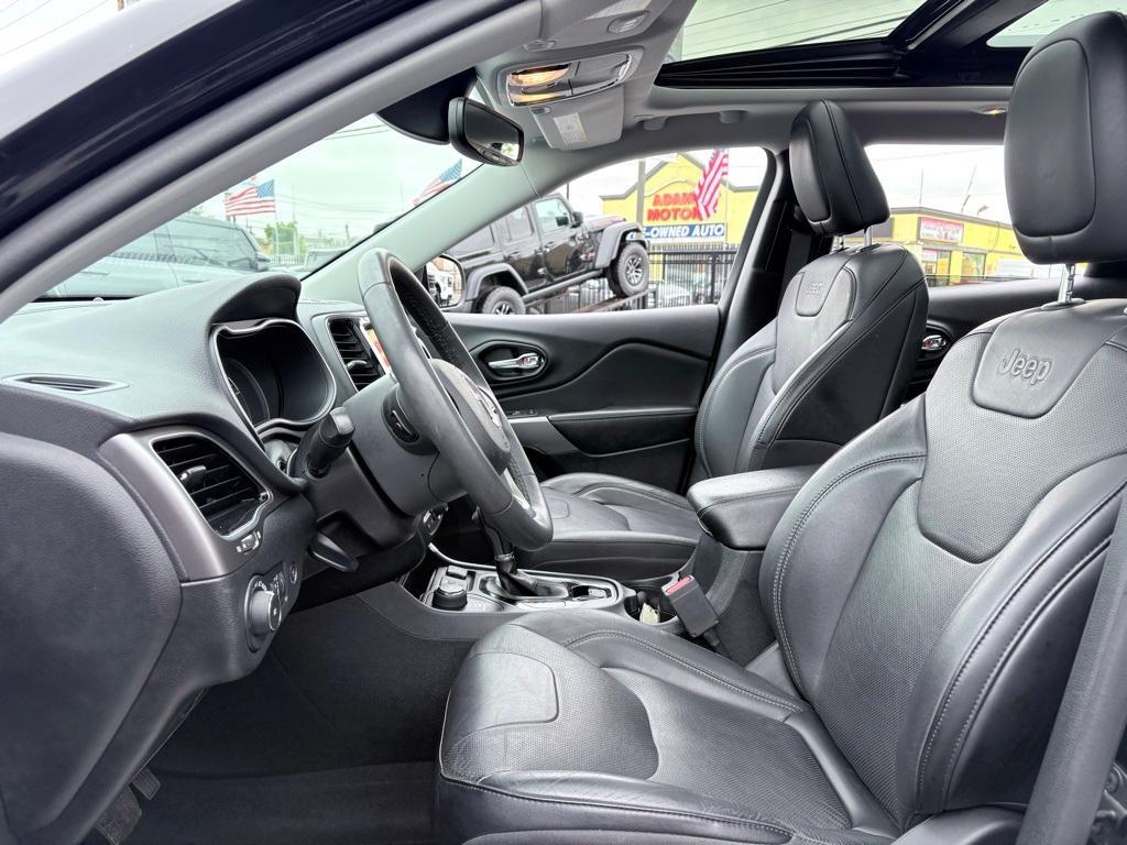 used 2021 Jeep Cherokee car, priced at $22,750