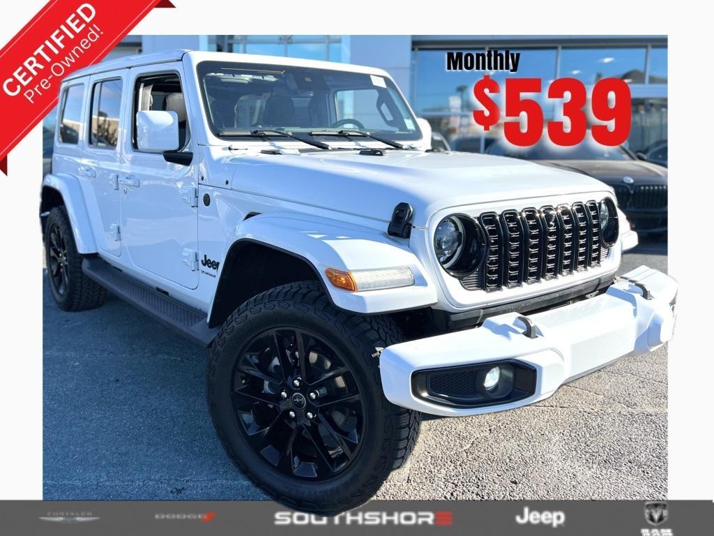 used 2024 Jeep Wrangler car, priced at $43,750