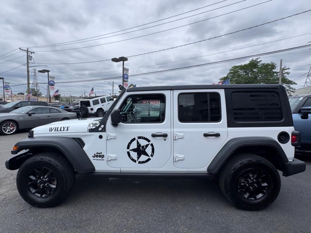 used 2021 Jeep Wrangler Unlimited car, priced at $28,450