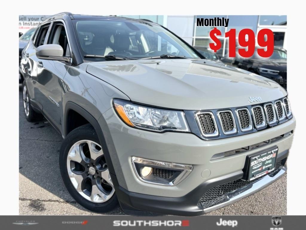 used 2020 Jeep Compass car, priced at $14,020