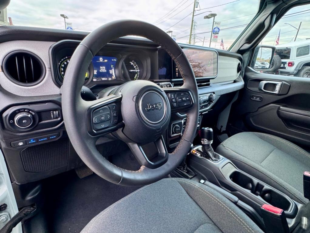 used 2024 Jeep Wrangler 4xe car, priced at $29,850