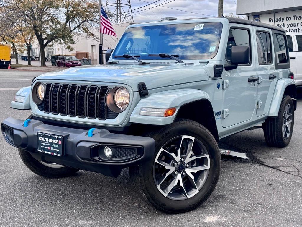 used 2024 Jeep Wrangler 4xe car, priced at $29,850
