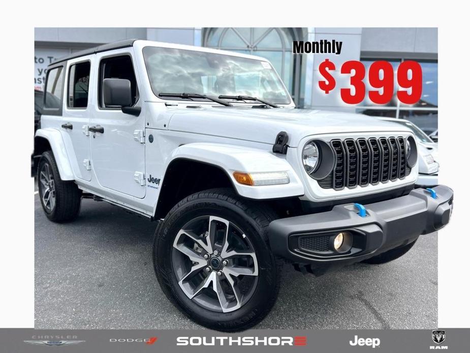 new 2024 Jeep Wrangler 4xe car, priced at $36,850