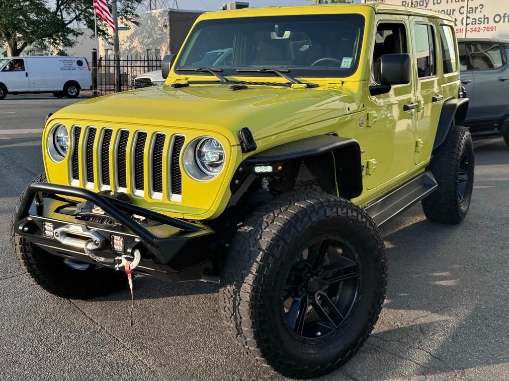 used 2022 Jeep Wrangler Unlimited car, priced at $35,850