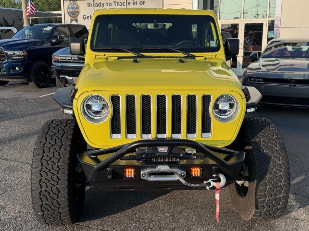 used 2022 Jeep Wrangler Unlimited car, priced at $35,850