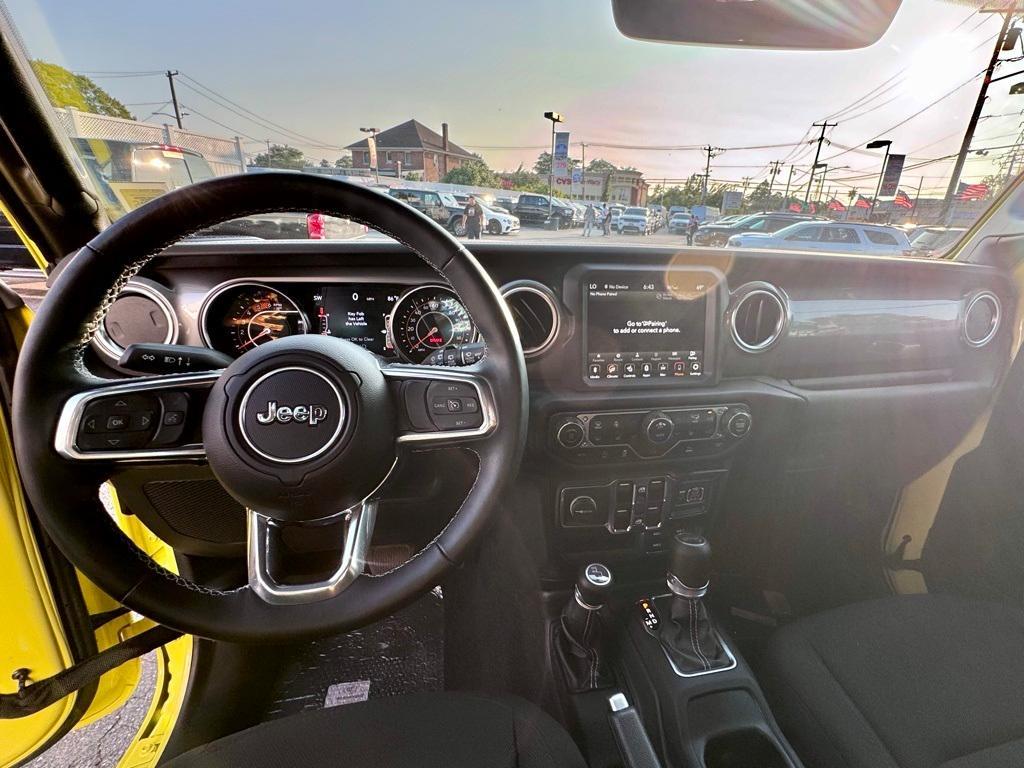 used 2022 Jeep Wrangler Unlimited car, priced at $35,850