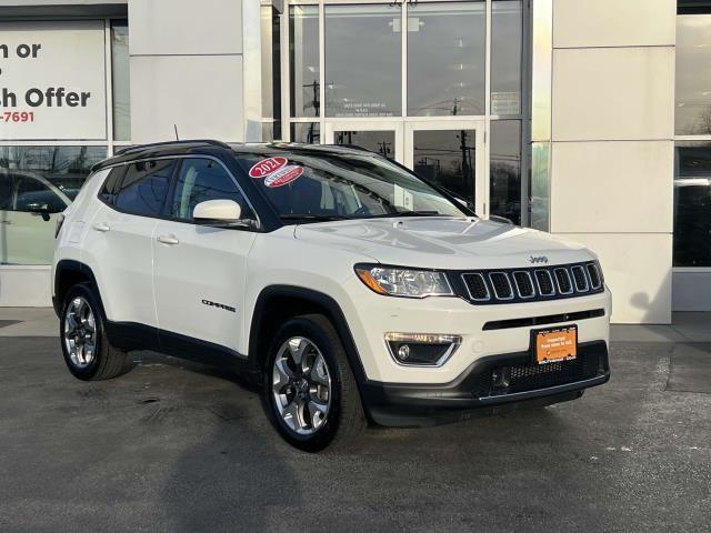 used 2021 Jeep Compass car, priced at $22,940