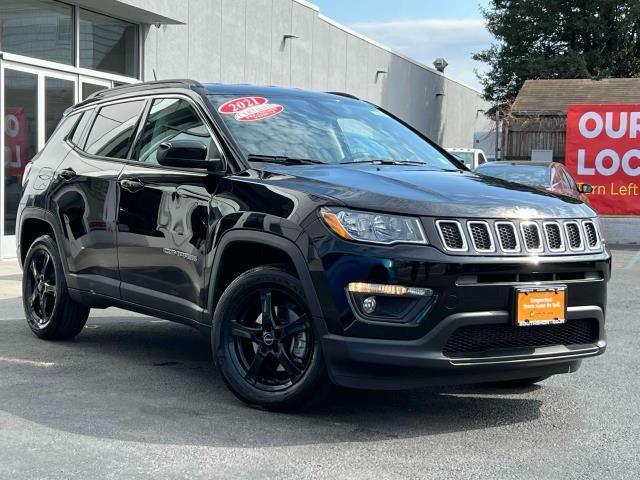 used 2021 Jeep Compass car, priced at $21,611