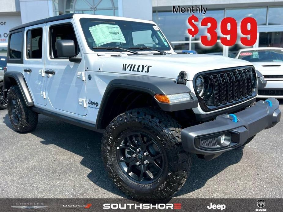 new 2024 Jeep Wrangler 4xe car, priced at $43,950