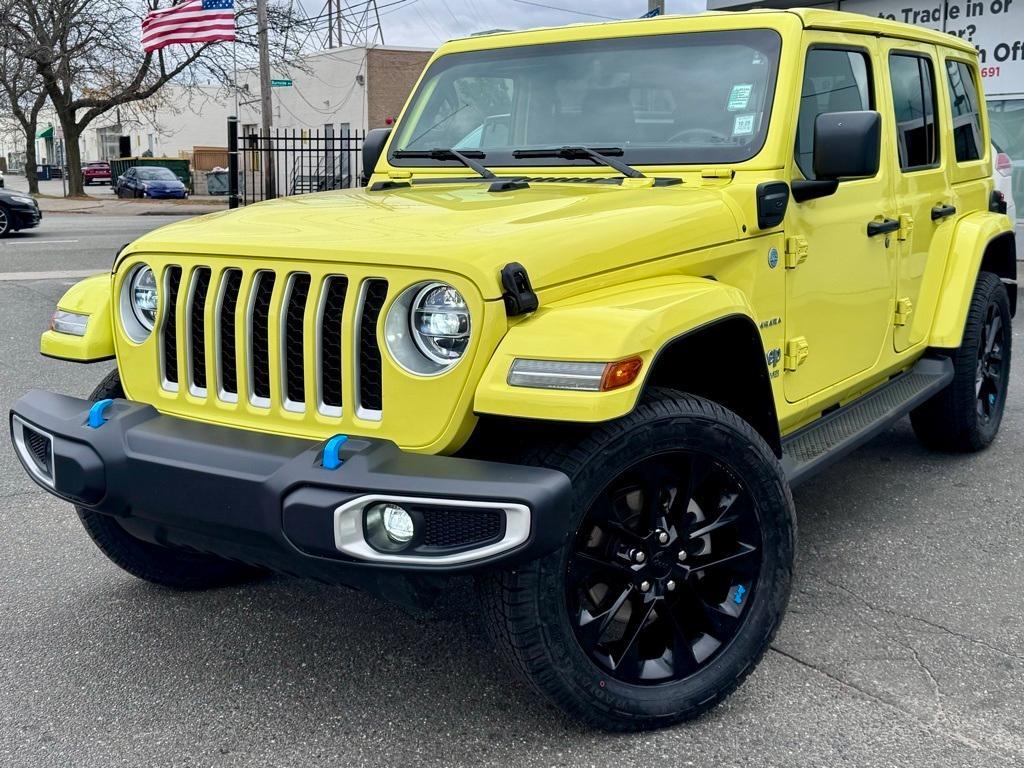 used 2022 Jeep Wrangler Unlimited 4xe car, priced at $28,750