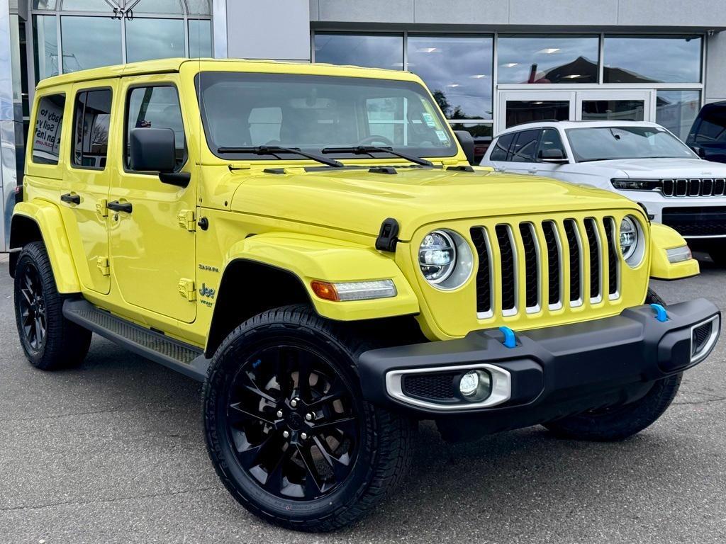 used 2022 Jeep Wrangler Unlimited 4xe car, priced at $28,750