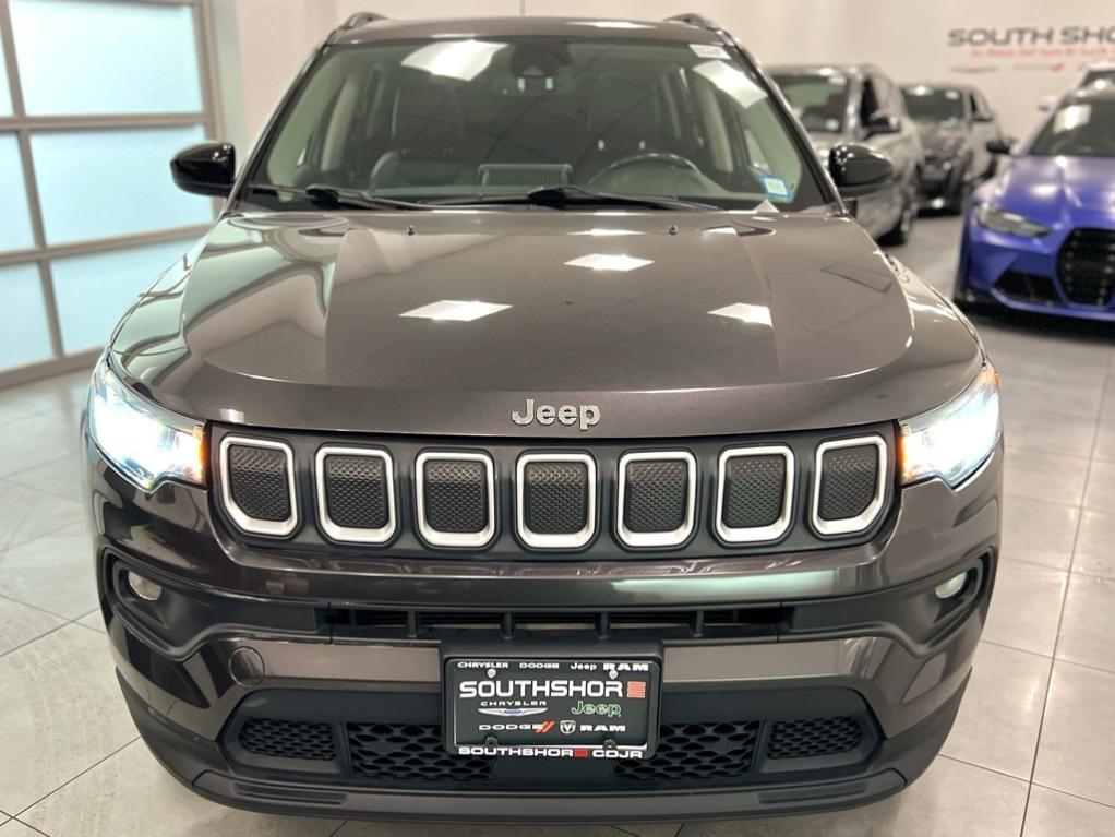 used 2022 Jeep Compass car, priced at $18,350