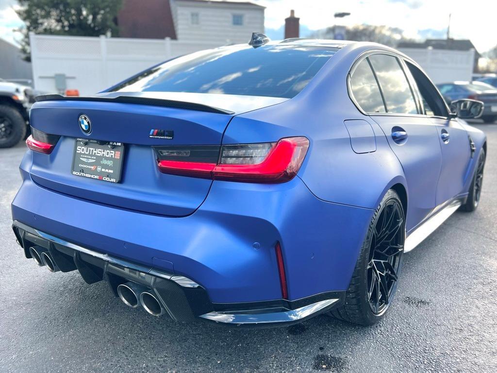 used 2022 BMW M3 car, priced at $73,850