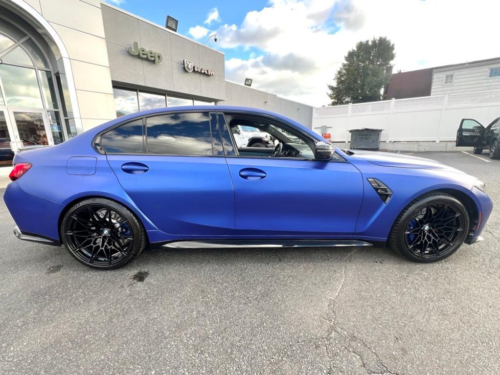 used 2022 BMW M3 car, priced at $73,850