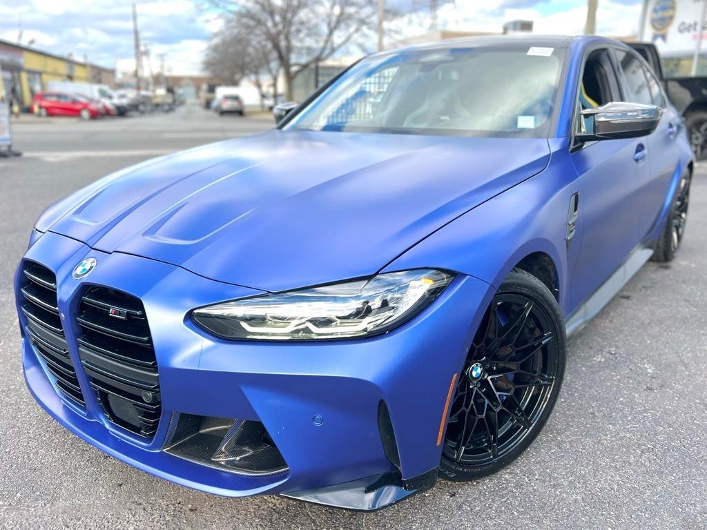 used 2022 BMW M3 car, priced at $73,850