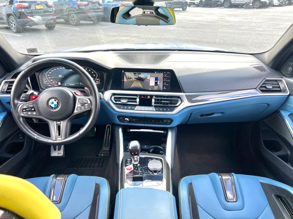 used 2022 BMW M3 car, priced at $73,850