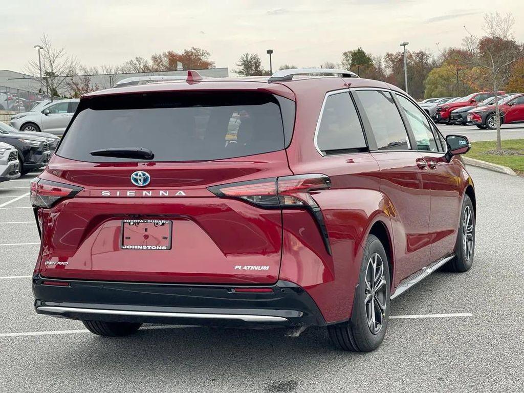 new 2025 Toyota Sienna car, priced at $60,505