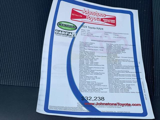 used 2024 Toyota RAV4 car, priced at $32,238