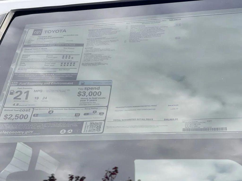 new 2025 Toyota Tacoma car, priced at $44,946