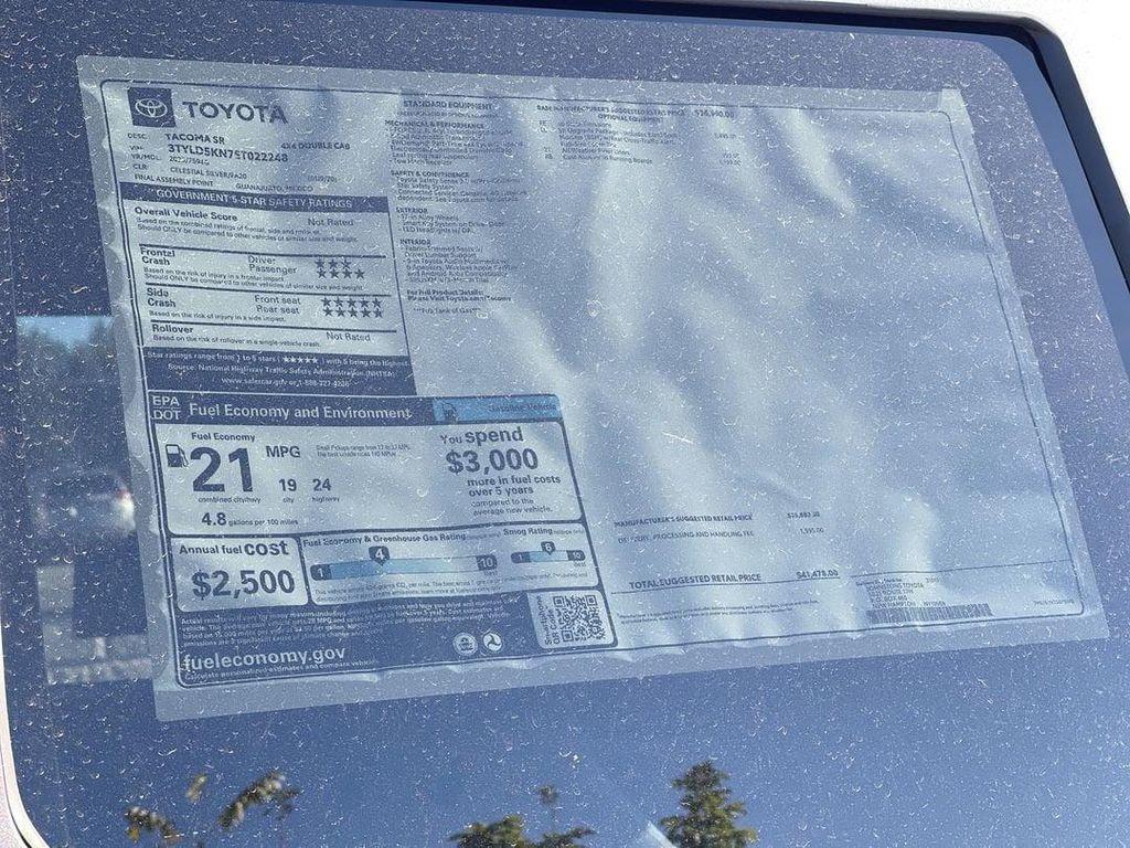 new 2025 Toyota Tacoma car, priced at $39,570