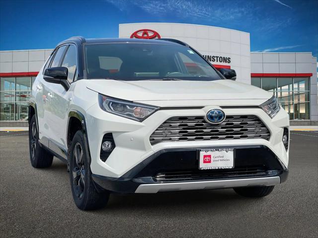 used 2021 Toyota RAV4 Hybrid car, priced at $32,467
