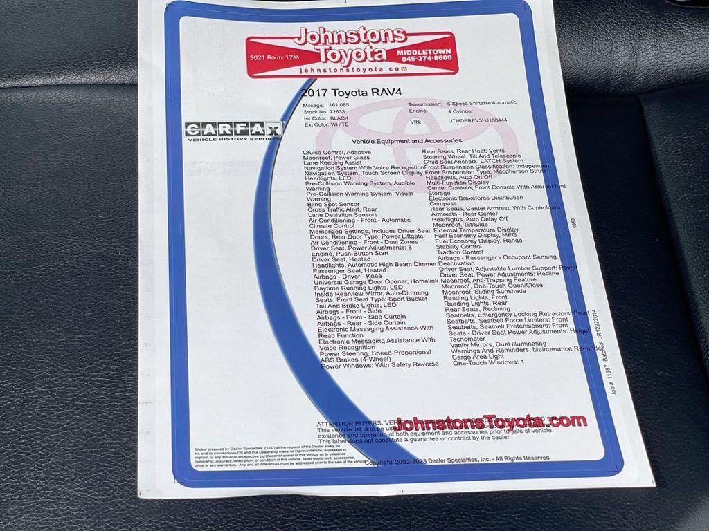 used 2017 Toyota RAV4 car, priced at $14,897