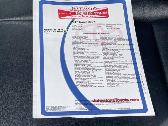 used 2017 Toyota RAV4 car, priced at $14,897
