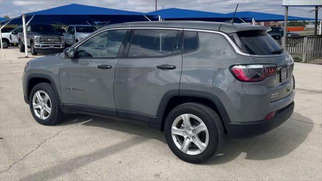 used 2023 Jeep Compass car, priced at $20,995