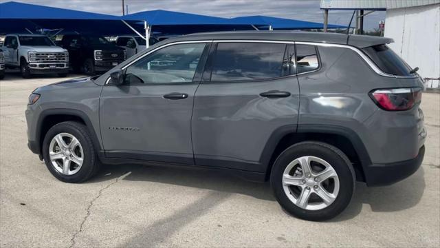 used 2023 Jeep Compass car, priced at $20,995