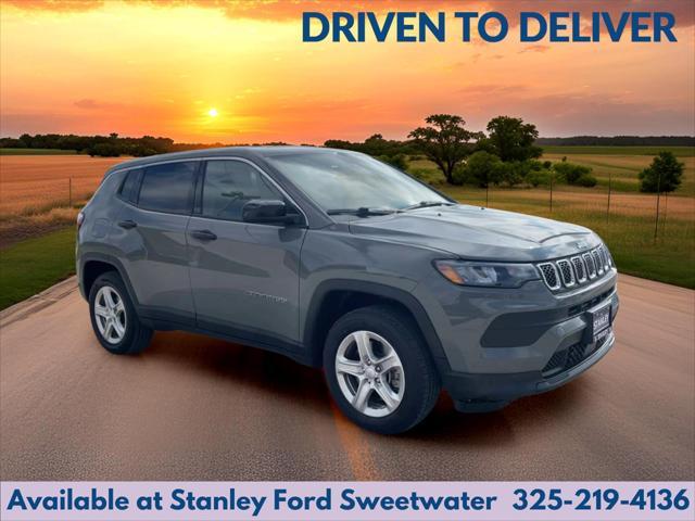 used 2023 Jeep Compass car, priced at $20,995