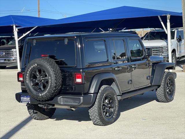 used 2021 Jeep Wrangler car, priced at $26,750