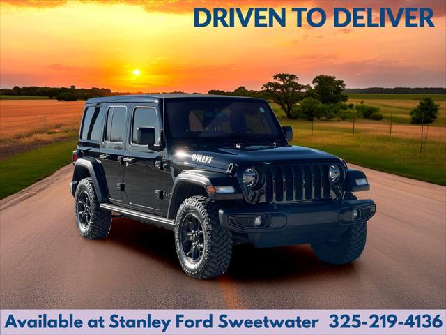 used 2021 Jeep Wrangler car, priced at $26,750