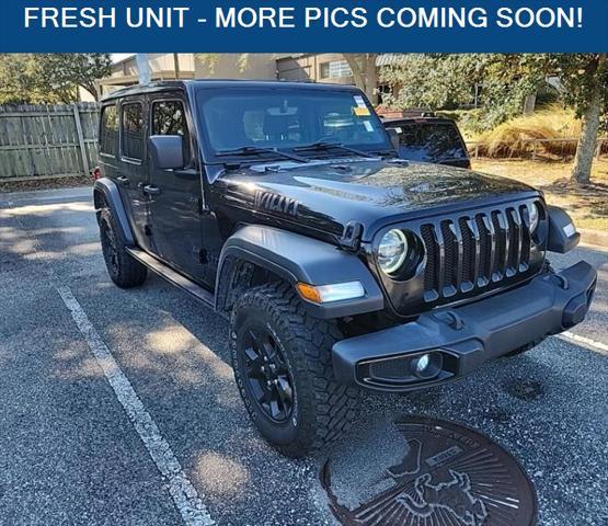 used 2021 Jeep Wrangler car, priced at $26,995