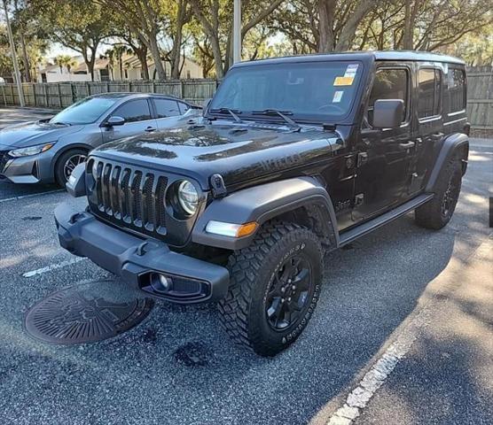 used 2021 Jeep Wrangler car, priced at $26,995