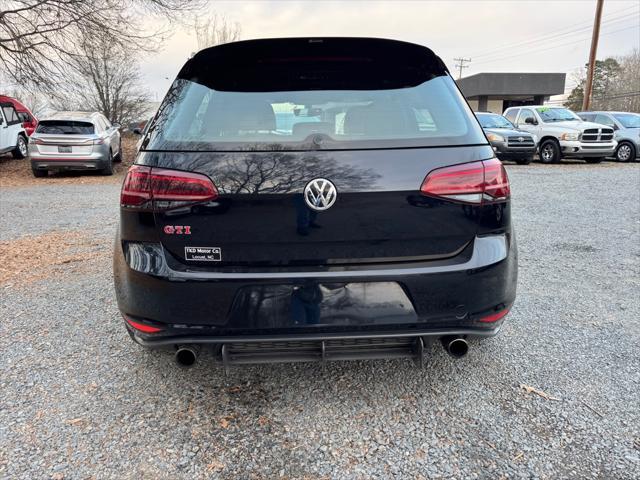 used 2017 Volkswagen Golf GTI car, priced at $17,995