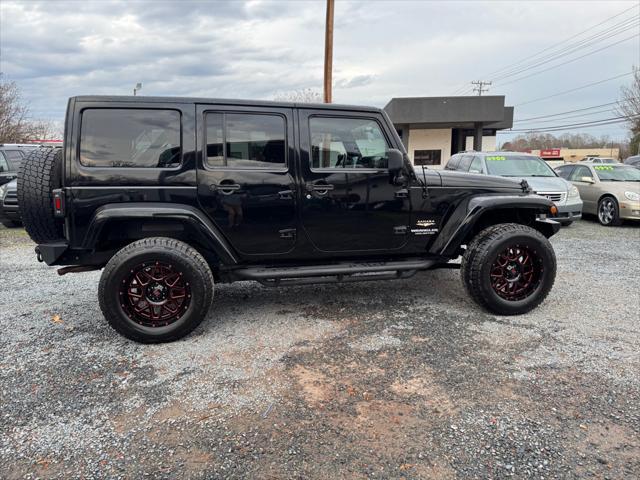 used 2012 Jeep Wrangler Unlimited car, priced at $18,995